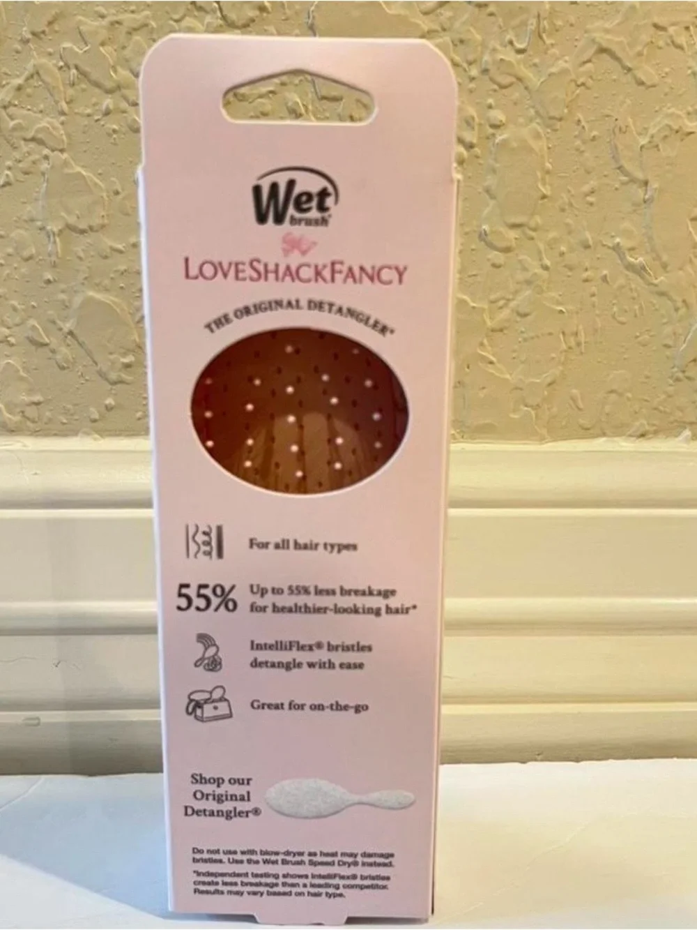 BRAND NEW LoveShackFancy × Wet Brush Mini Detangler | Blooming Heirloom